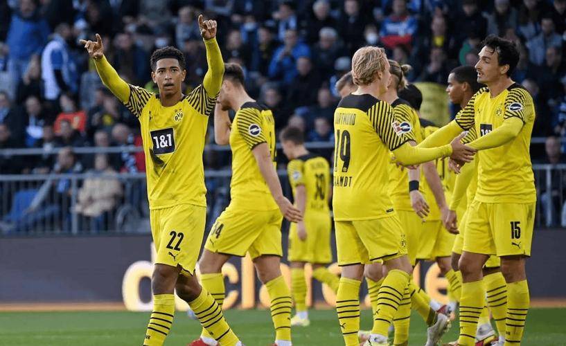 多特蒙德球员在法甲比赛中表现抢眼