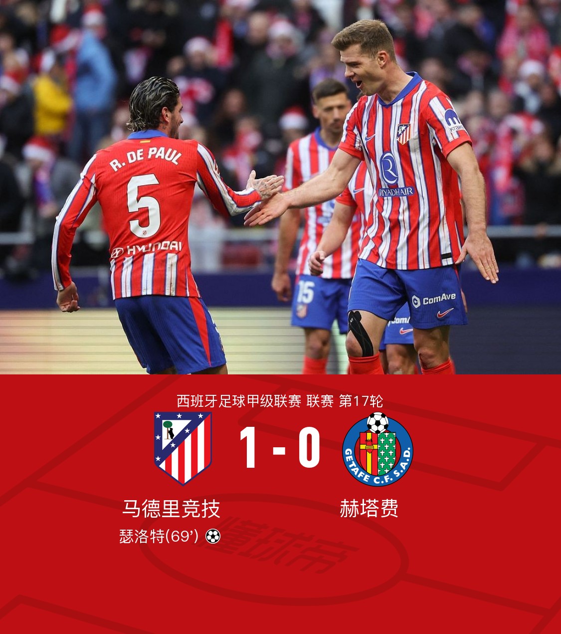 关于马竞新援首秀大获好评，球迷对他期待颇高的信息