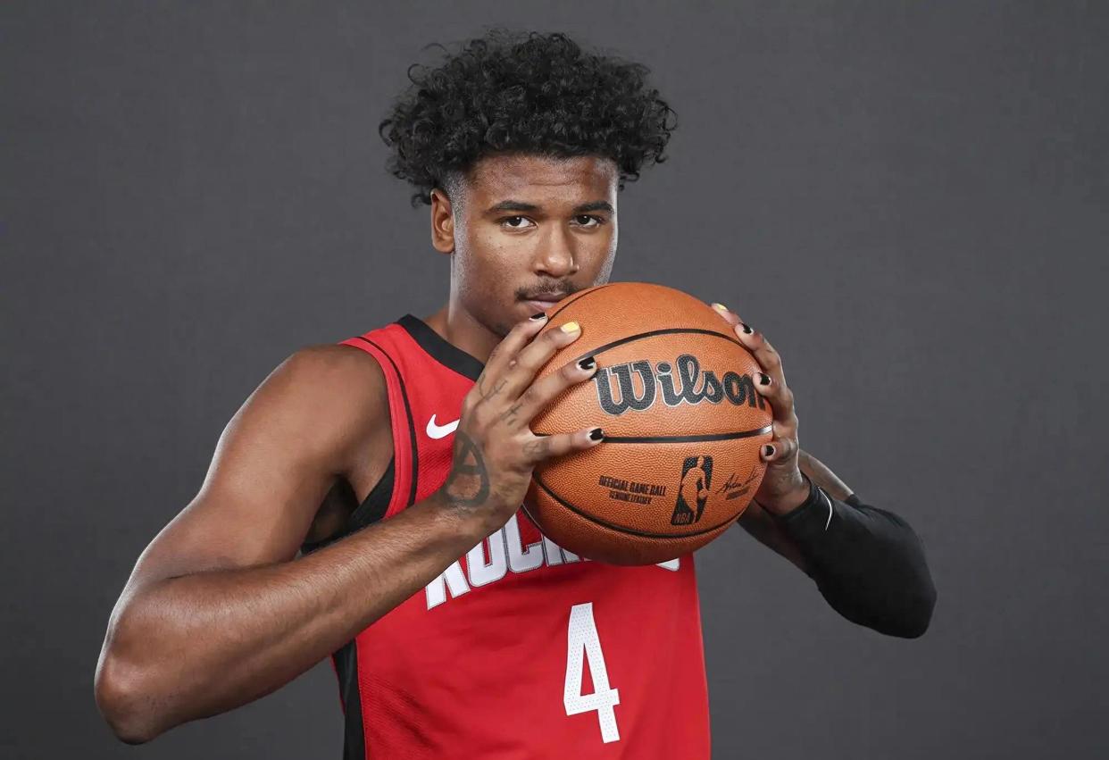 火箭球员接受集体训练,备战季后赛 火箭球员接受集体训练,备战季后赛